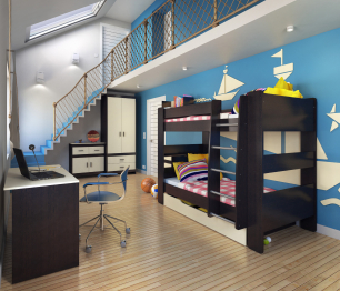 Дакота комплект с кроватью СБ-2272