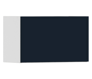 Квадро шкаф навесной 1 дв 60х36 см