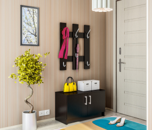 Прихожая Терра (Лофт) СБ-2555 венге