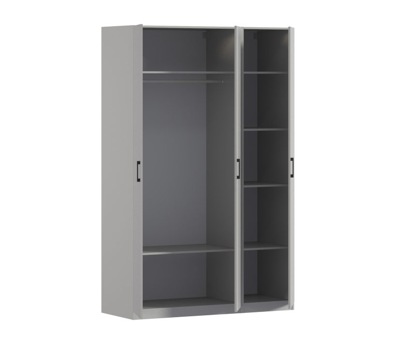 Для одежды, Шкаф трехдверный Макс 1500 мм, вариант №1 (ЛДСП)