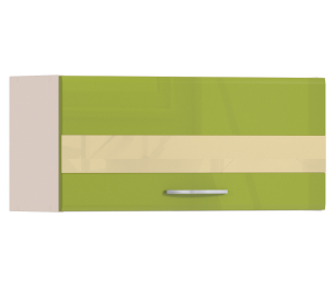 Регина РП-280 Полка гориз Песочный/Оливковый глянец