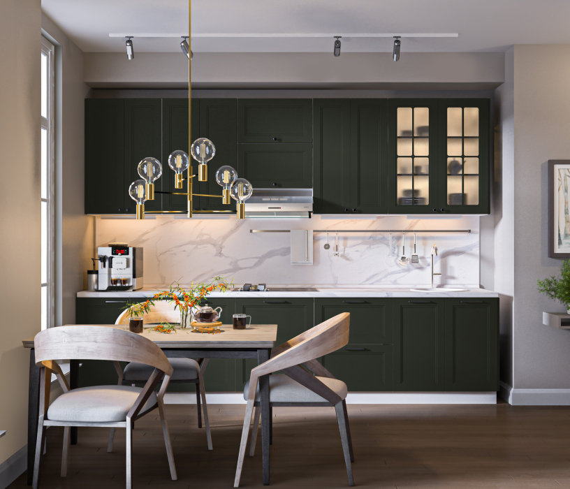 MODERN, Регина РСТУ-30 Шкаф-стол торцевой Песочный/МДФ MODERN Олива