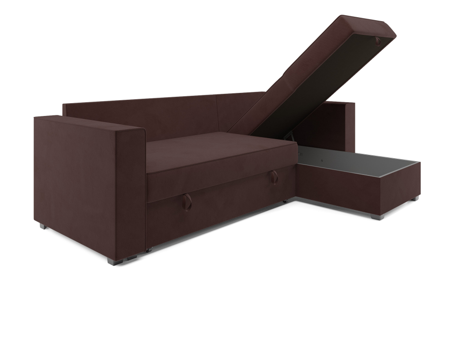 Диваны угловые в гостиную, Угловой диван Италия, велюр