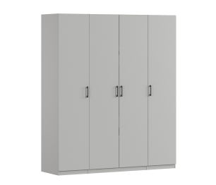 Шкаф четырехдверный Макс 2000 мм, вариант №2 (ЛДСП)