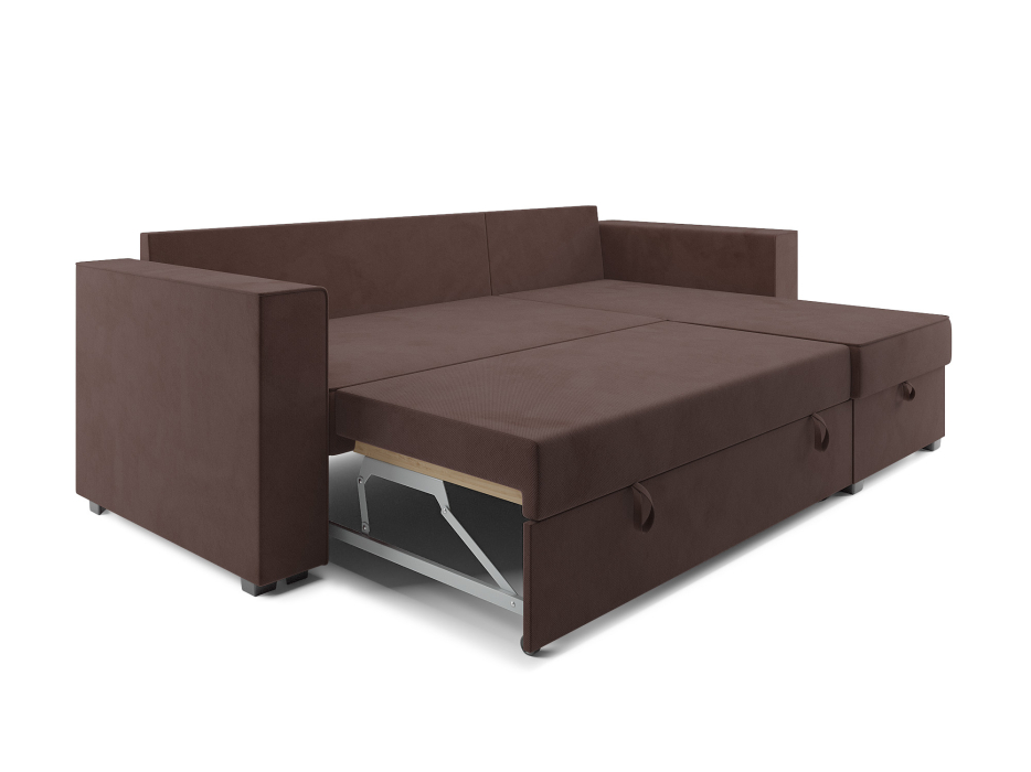 Диваны угловые в гостиную, Угловой диван Италия, велюр