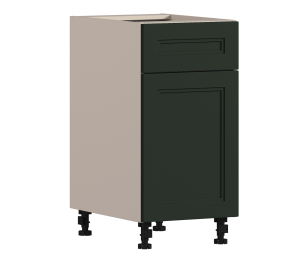 Регина РСДЯ-40 Шкаф-стол с ящ/1 дверь Песочный/МДФ MODERN Олива