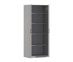 Шкаф двухдверный Макс 1000 мм, вариант №2 (ЛДСП)