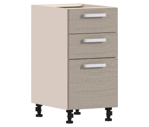 Стол с ящиком Регина Песочный с фасадом Дуб Сантана Светлый  РСЯ-40