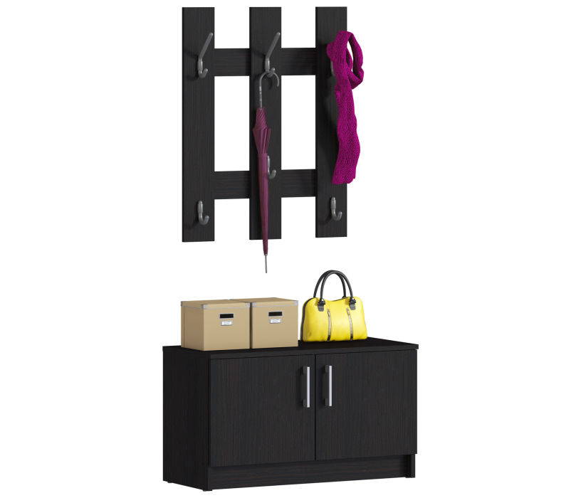 Прихожие, Прихожая Терра (Лофт) СБ-2555 венге