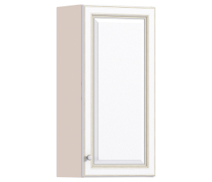 Регина РП-145 Полка Песочный/фасад Белое золото