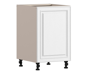 Регина РС-50 Шкаф-Стол с фасадом Песочный/МДФ Классика белый