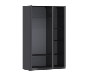 Шкаф трехдверный Макс 1500 мм, вариант №1 (ЛДСП)