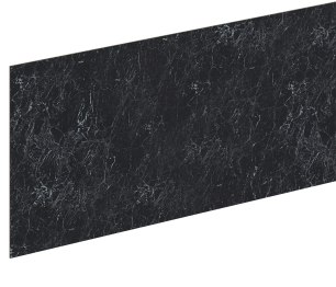Панель Ст 4*2480*600 Черный мрамор ST15 F202