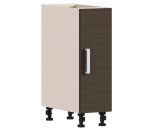 Шкаф-стол Регина РС-25 Песочный/Дуб Сантана Темный