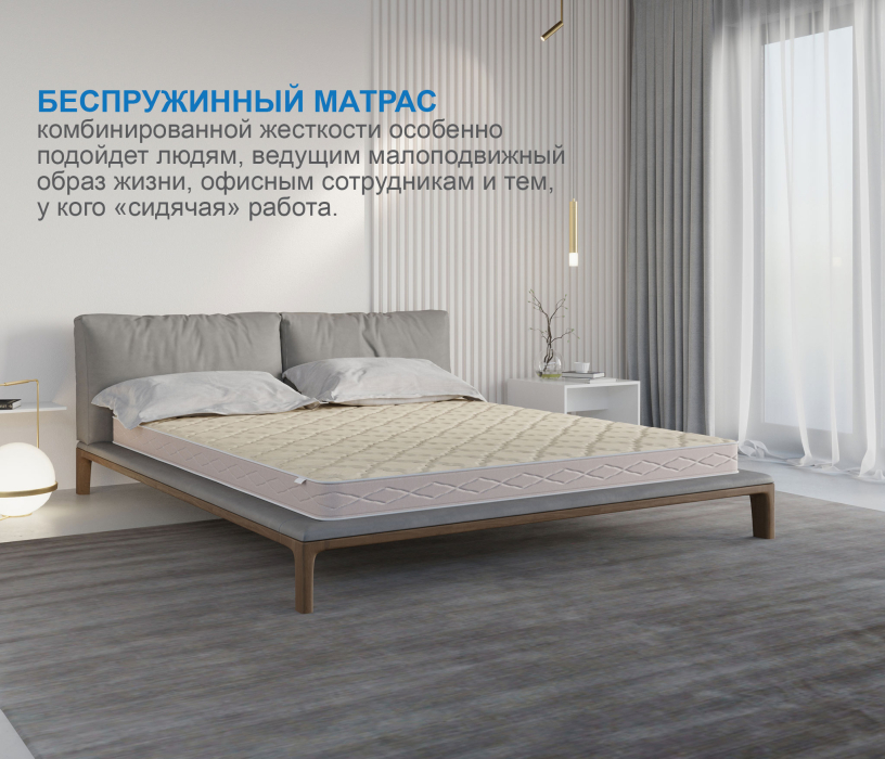 Беспружинные матрасы, Матрас Классик-Кармен плюс 900х1900