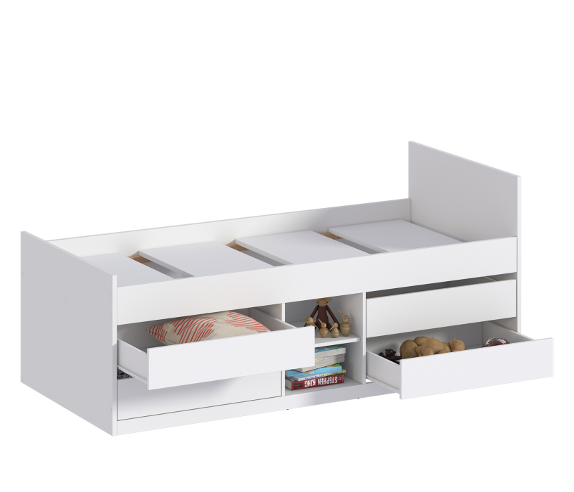 , Терра СБ-3131 Кровать Белый