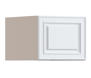 Регина РПГ-245 Полка Песочный/МДФ Классика Белый