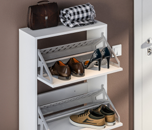 Тумба для обуви Терра СБ-3307 Белый