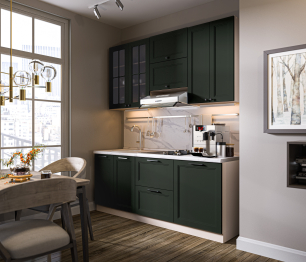 Регина РП-460 Пенал Песочный/МДФ MODERN Олива