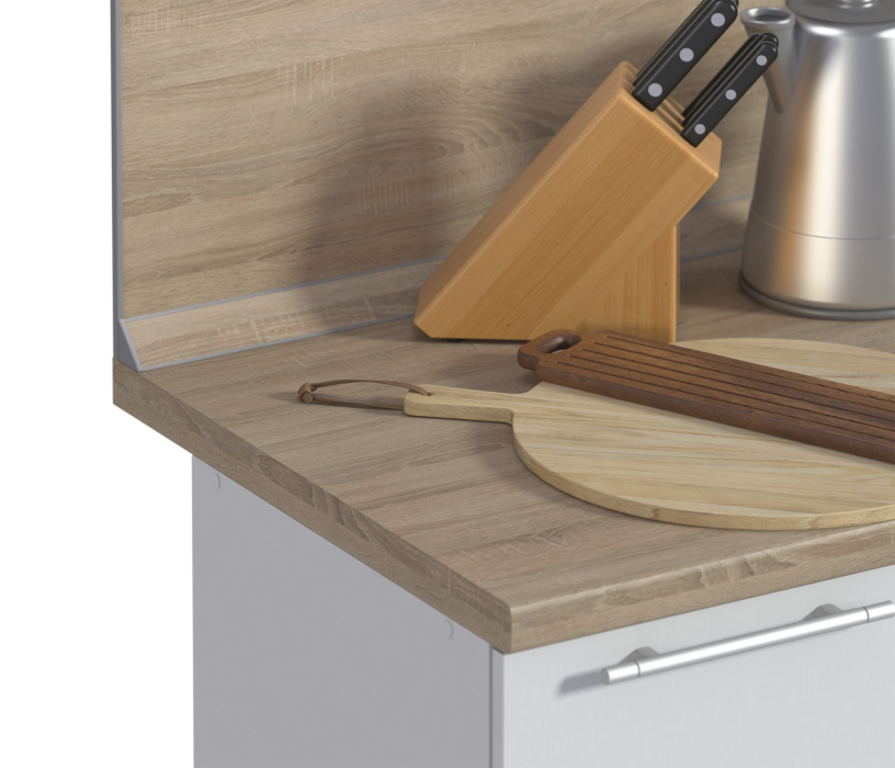 Аксессуары для кухни, Кромка пласт 2480*44 с/к Дуб Сонома 2085 (Дуб Бардолино)