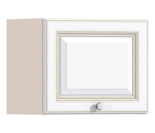 Регина РП-245 Полка гориз Песочный/фасад Белое золото