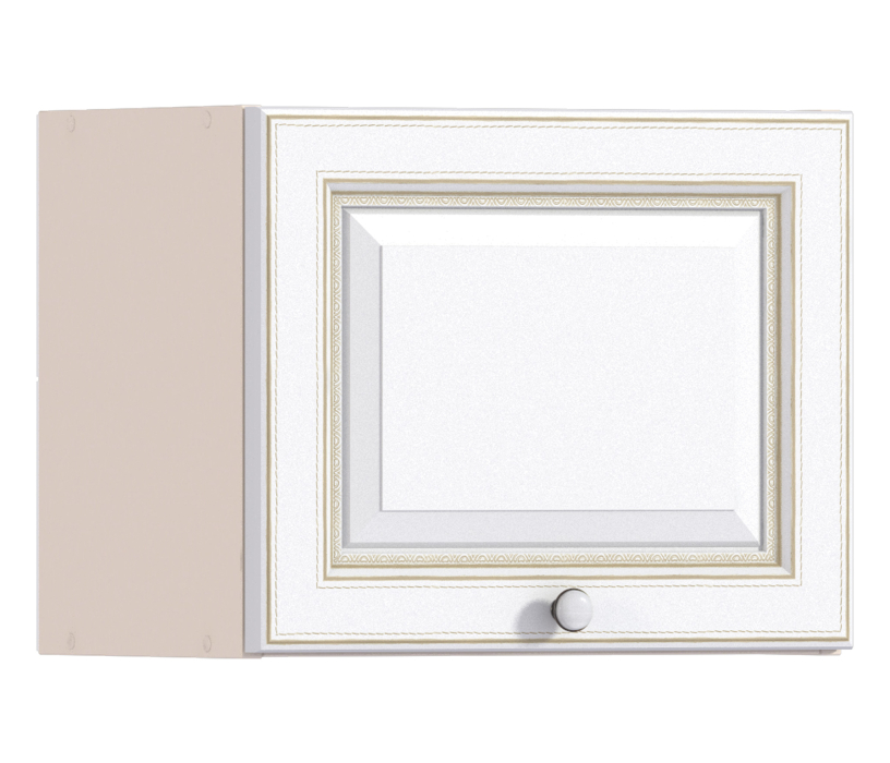 , Регина РП-245 Полка гориз Песочный/фасад Белое золото