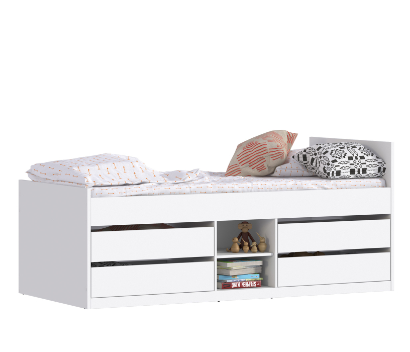 , Терра СБ-3131 Кровать Белый