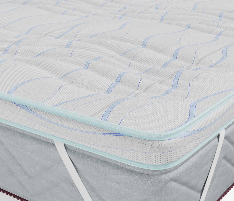 Защитные чехлы и наматрасники, Наматрасник Соник-латекс h 6см в чехле Кулер 1400*2000