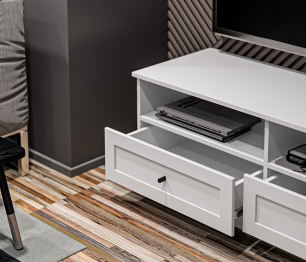 Тумба Твин СБ-3381 Белый