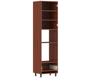 Регина РП-660/1 Пенал Песочный/фасад МДФ Бетон серый