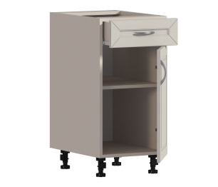 Сити шкаф напольный с ящиком и дверью 40х82 см