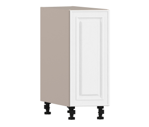 Регина РСТУГ-30 Шкаф-Стол торцевой глуб с фасадом Песочный/МДФ Классика белый