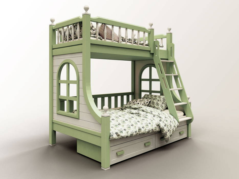 Детские кровати, Двухъярусная кровать Гранд правая
