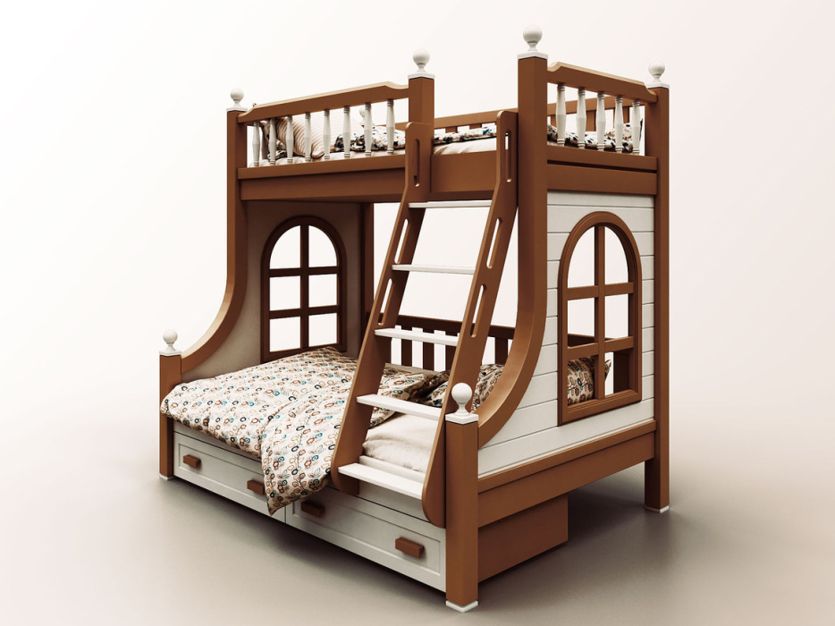 Детские кровати, Двухъярусная кровать Гранд правая