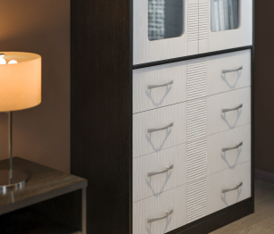 Сервант с 4-мя ящиками Сити СБ-212