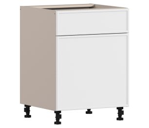 Квадро стол 2 ящ 56х82 см