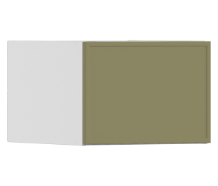 Квадро шкаф навесной 1 дв 50х36 см