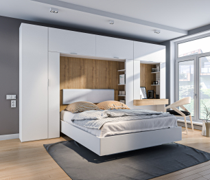 Мальта Спальня кровать с подъемным механизмом