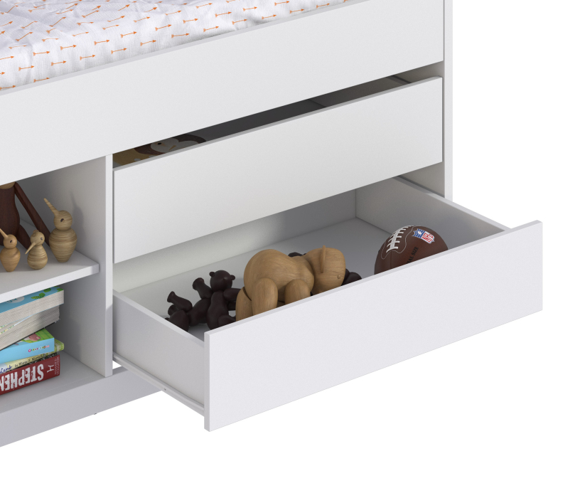 , Терра СБ-3131 Кровать Белый