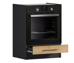 Ангелина ЛСДЯ-1-60 Стол под духовку Диамант серый/Дуб дикий