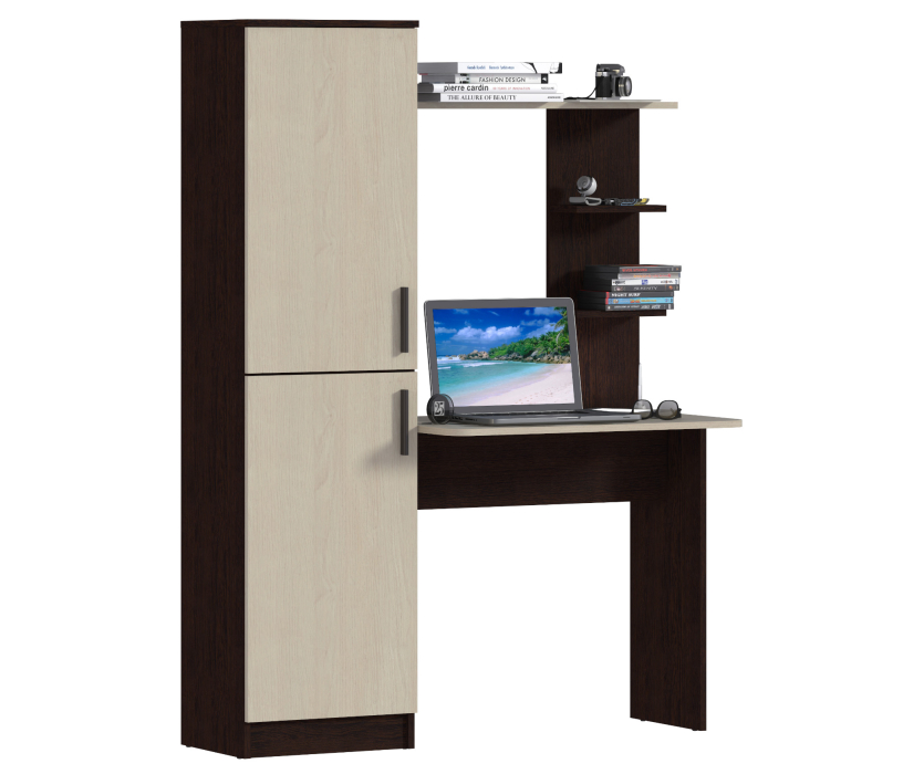 Компьютерные столы, Стеллаж со столом Тесса СБ-2737