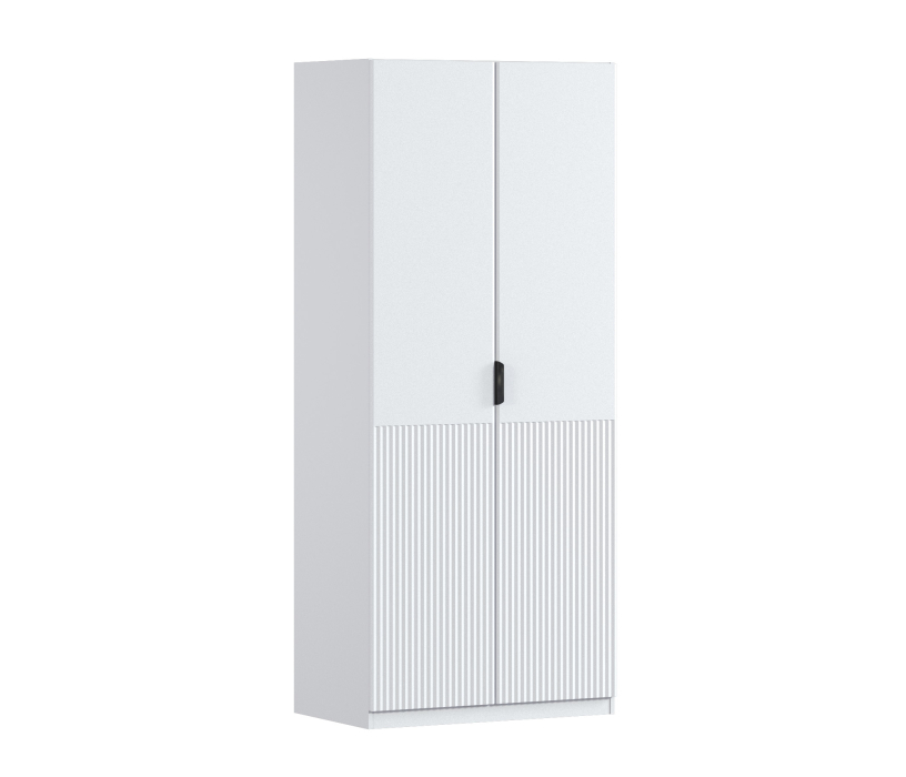 В спальню, Шкаф двухдверный Макс 1000 мм, вариант №3 (ЛДСП/МДФ)