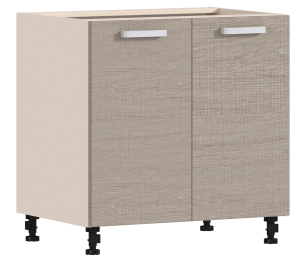 Стол с 2-мя фасадами Регина Песочный Дуб Сантана Светлый  800