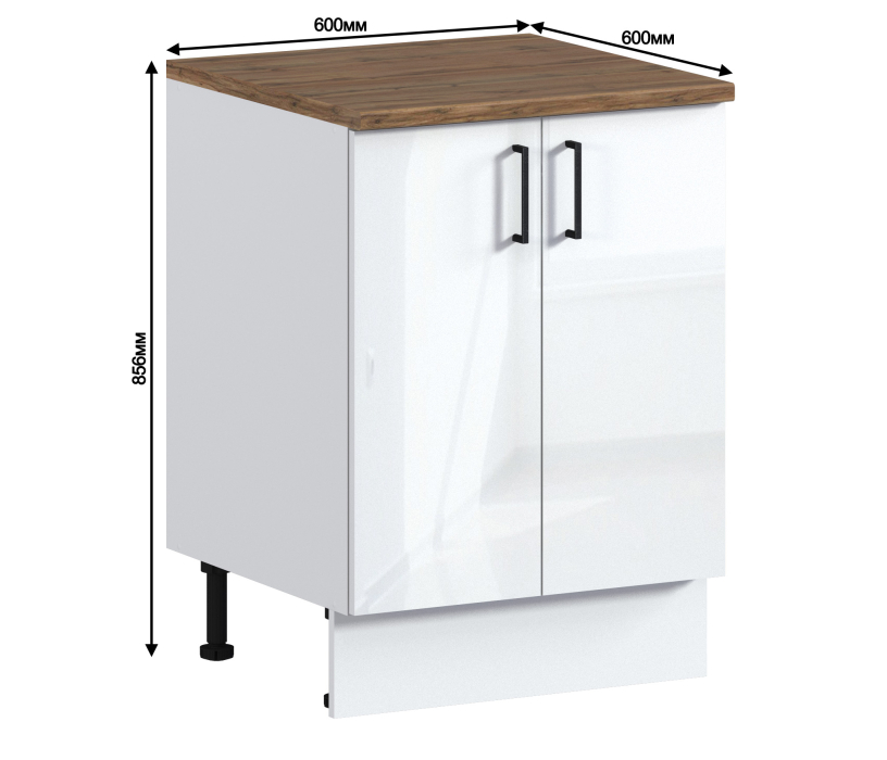 БЕРН, Берн стол 2 дв, 60х86 см