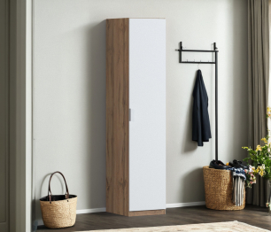 Шкаф однодверный Макс 500 мм, вариант №4 (ЛДСП, дуб вотан)