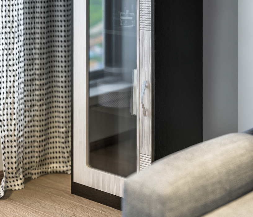 Серванты, Сервант Сити СБ-213 дуб феррара/онденс