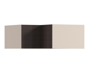 Регина РПГУ-90 Полка угловая Песочный/Анна Венге