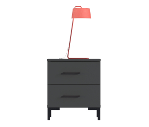 Тренд СБ-3459 Тумба Диамант серый/ЛДСП Лофт Диамант серый