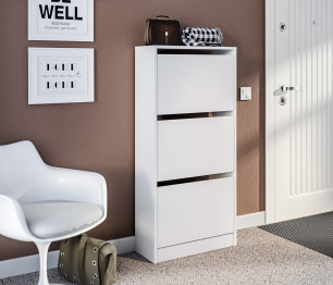 Тумба для обуви Терра СБ-3307 Белый