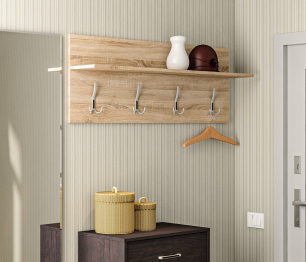 Вешалка настенная (1180) Афина СБ-2242